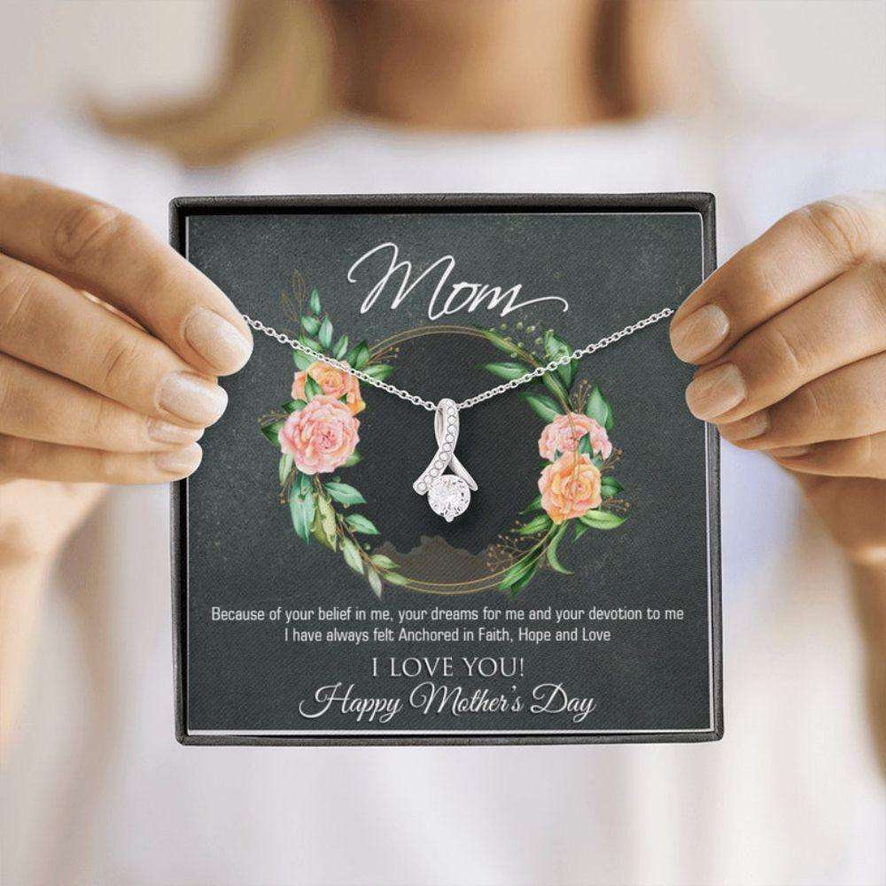 Mom Necklace, To My Mom Mothers Day Necklace, Gift For Mom, Necklace For Mom, Gifts From Daughter To Mom Gifts For Daughter Rakva