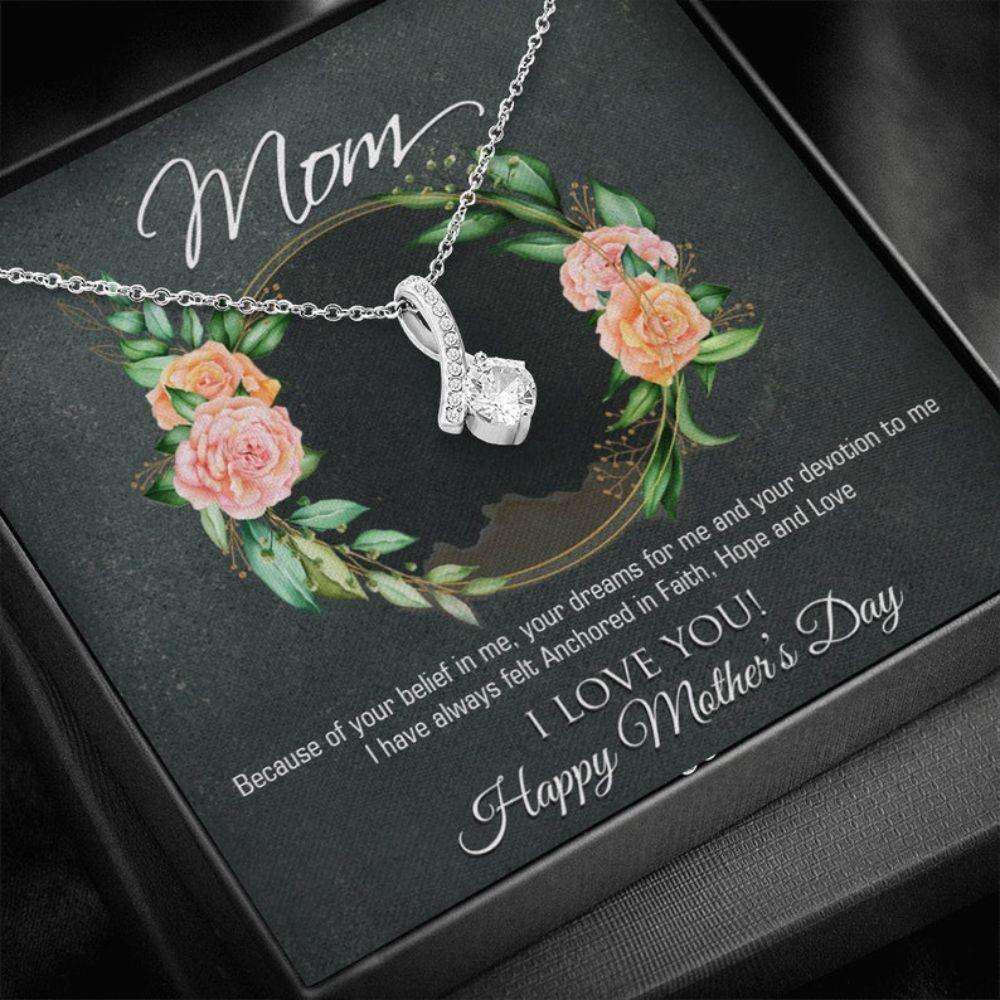 Mom Necklace, To My Mom Mothers Day Necklace, Gift For Mom, Necklace For Mom, Gifts From Daughter To Mom Gifts For Daughter Rakva