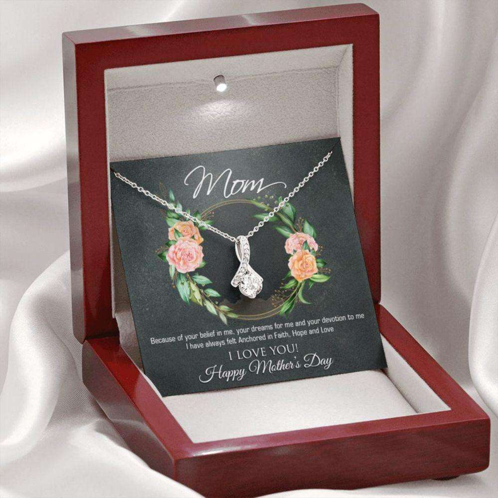 Mom Necklace, To My Mom Mothers Day Necklace, Gift For Mom, Necklace For Mom, Gifts From Daughter To Mom Gifts For Daughter Rakva