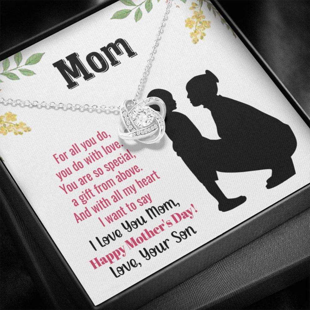 Mom Necklace, To My Mom Mothers Day Necklace, Gift For Mom, Necklace For Mom, Gifts From Daughter To Mom Gifts For Daughter Rakva