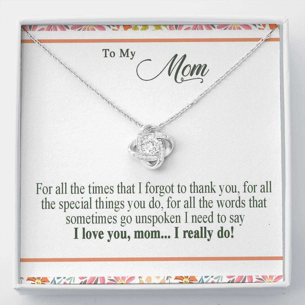 Mom Necklace, To My Mom Necklace Gift, Mother Necklace, Mom Thank You Gift Dughter's Day Rakva