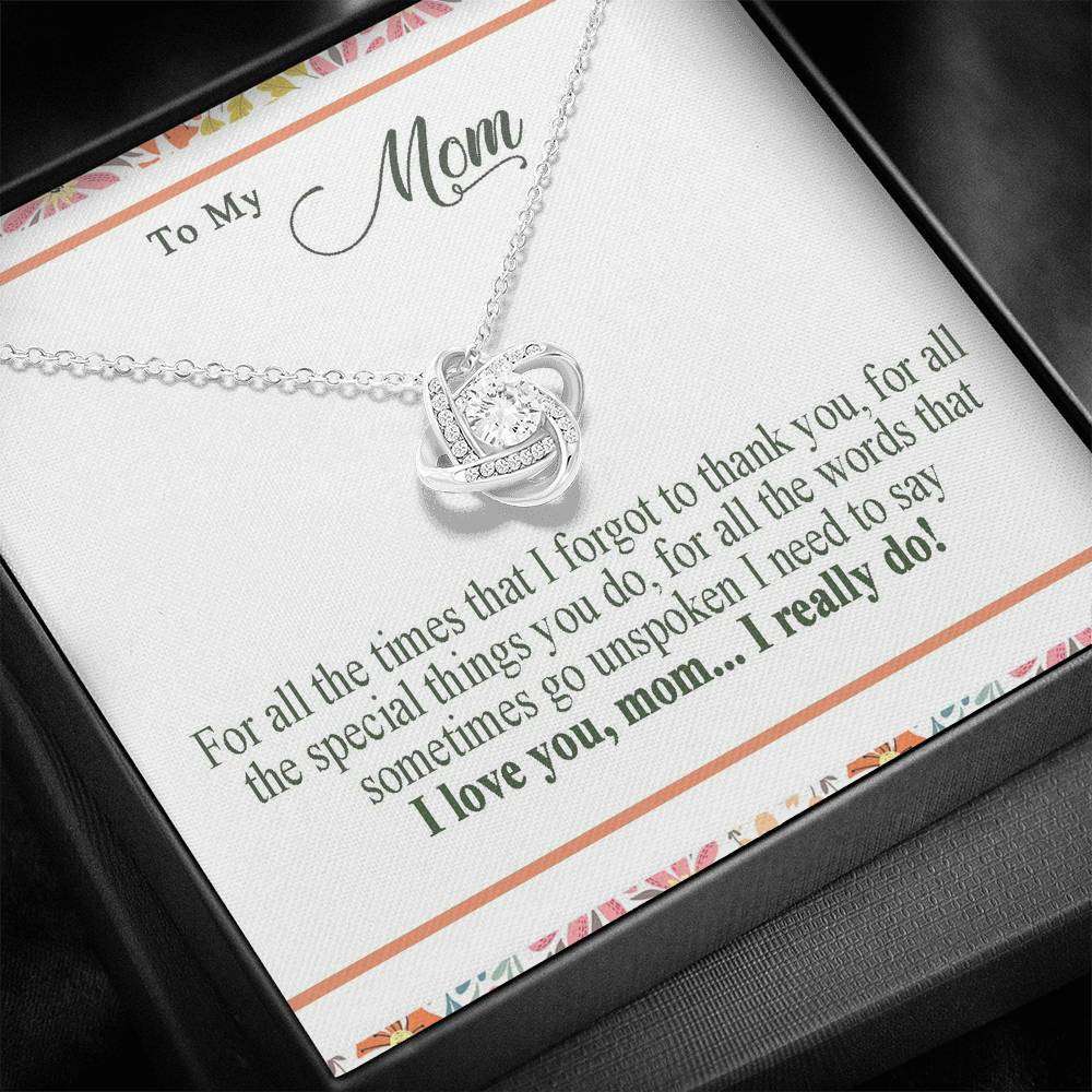 Mom Necklace, To My Mom Necklace Gift, Mother Necklace, Mom Thank You Gift Dughter's Day Rakva