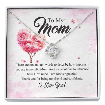 Mom Necklace, To My Mom Necklace Gift, Necklace For Mom, Mother’S Day Gift, Birthday Necklace For Mother Custom Necklace Gifts for Mother (Mom) Rakva