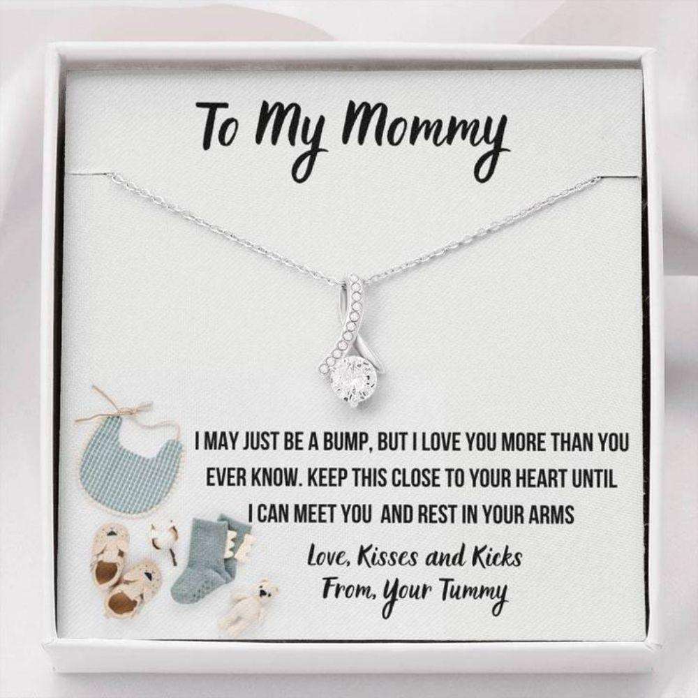Mom Necklace, To My Mommy Œbaby Fashion” Alluring Beauty Necklace Gift For Mom Gifts for Mother (Mom) Rakva