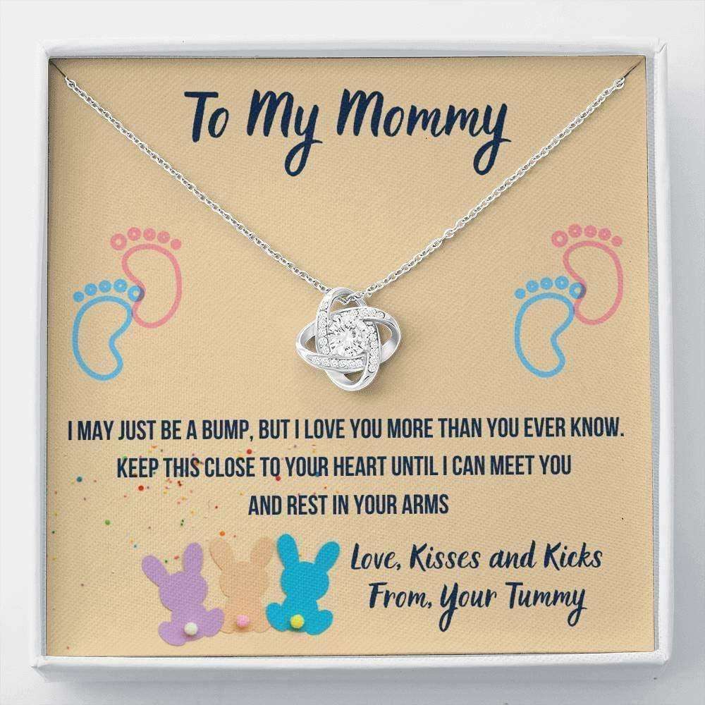 Mom Necklace, To My Mommy Œbunnies” Love Necklace Gift, Gift For Mom Mother Gifts for Mother (Mom) Rakva