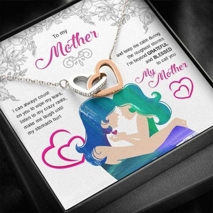 Mom Necklace, To My Mother Necklace, Gift For Mom Mother’S Day Christmas Gifts for Mother (Mom) Rakva