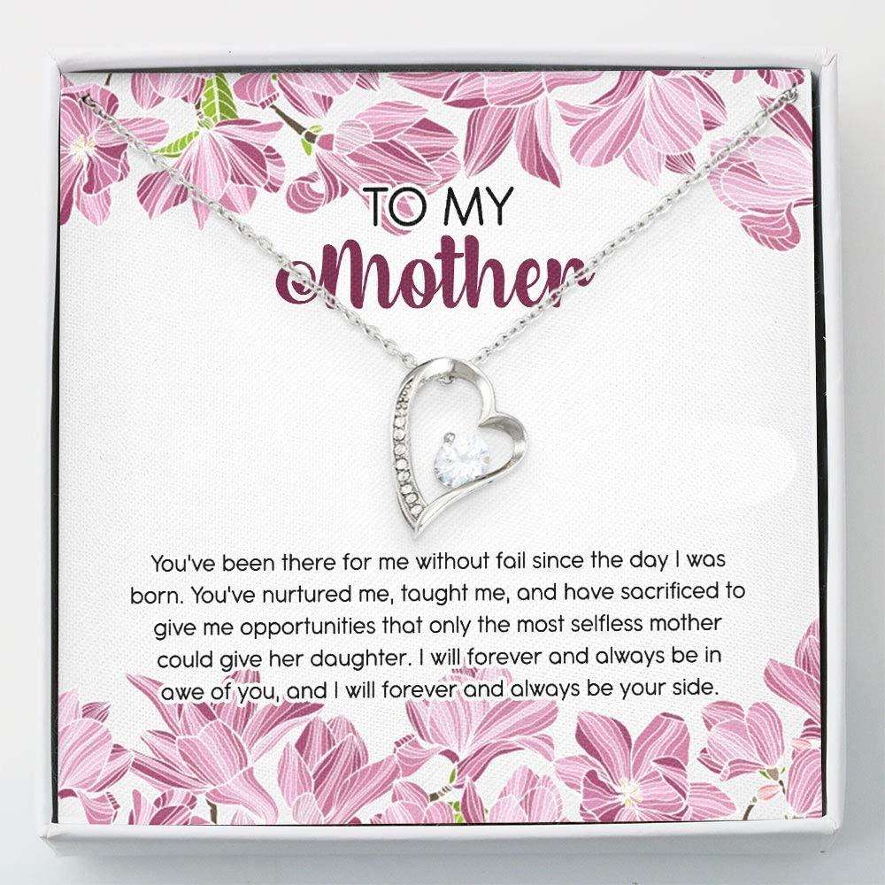 Mom Necklace, To My Mother Necklace “ Necklace For Mom Forever Love Necklace Gifts for Mother (Mom) Rakva