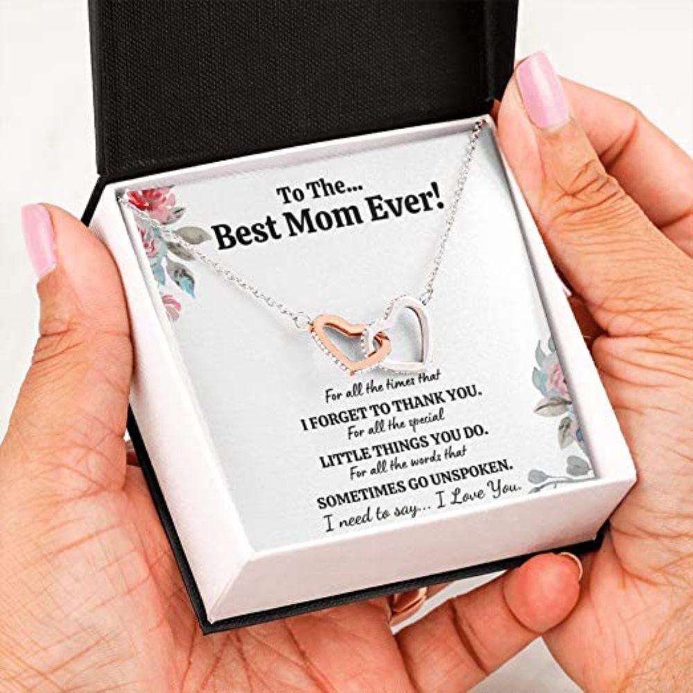 Mom Necklace, To The B Mom Ever”For All” Necklace Gift For Mom. Mom Gift For Mom. Gift For Mother Gifts for Mother (Mom) Rakva