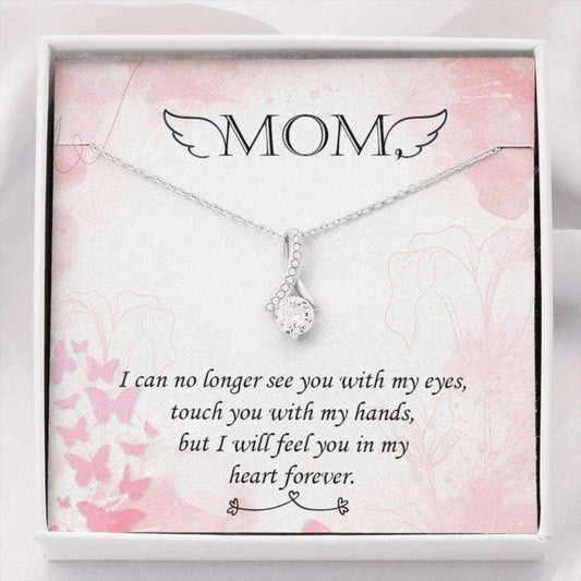 Mom Necklace, Touch You With My Hands Alluring Beauty Necklace Gifts For Mom Gifts for Mother (Mom) Rakva