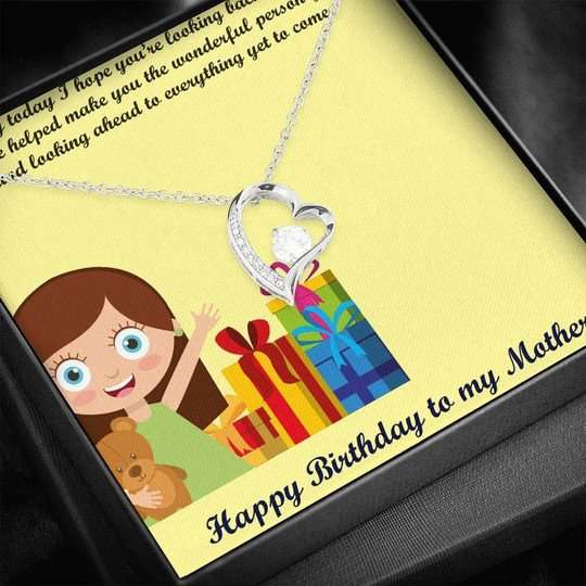 Mom Necklace, When I Was Growing Up Forever Love Necklace For Mom Gifts for Mother (Mom) Rakva