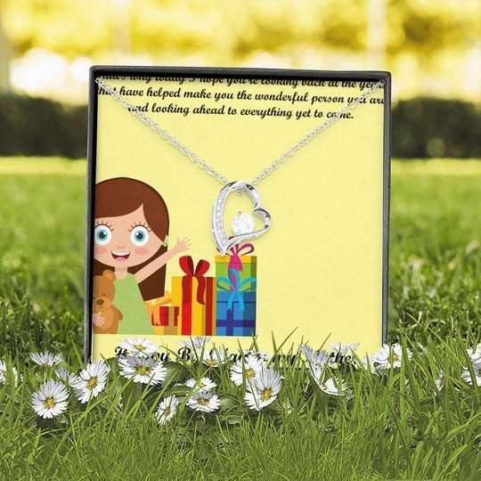 Mom Necklace, When I Was Growing Up Forever Love Necklace For Mom Gifts for Mother (Mom) Rakva