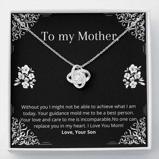 Mom Necklace, Without You I Might Not Be Able To Achieve What I Am Today Necklace Gift For Mom Gifts for Mother (Mom) Rakva