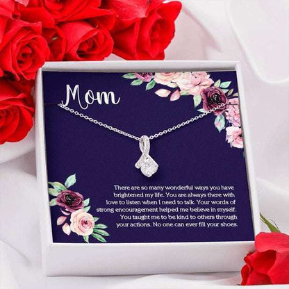 Mom Necklace, You Are Always There With Love Gift For Mom Alluring Beauty Necklace Gifts for Mother (Mom) Rakva