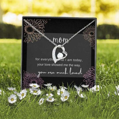 Mom Necklace, You Are Much Loved Forever Love Necklace Gift For Mom Gifts for Mother (Mom) Rakva