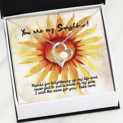 Mom Necklace, You Are My Sunshine Forever Love Necklace Gift For Mom Gifts for Mother (Mom) Rakva