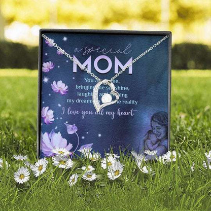 Mom Necklace, You Are To Me Bringing Me Sunshine Forever Love Necklace For Mom Gifts for Mother (Mom) Rakva