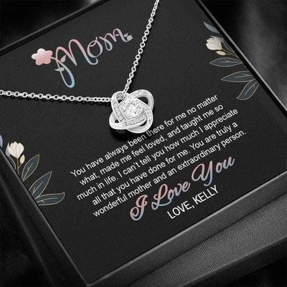 Mom Necklace, You Are Truly A Wonderful Mother Gift For Mom Custom Name Necklace Gifts for Mother (Mom) Rakva