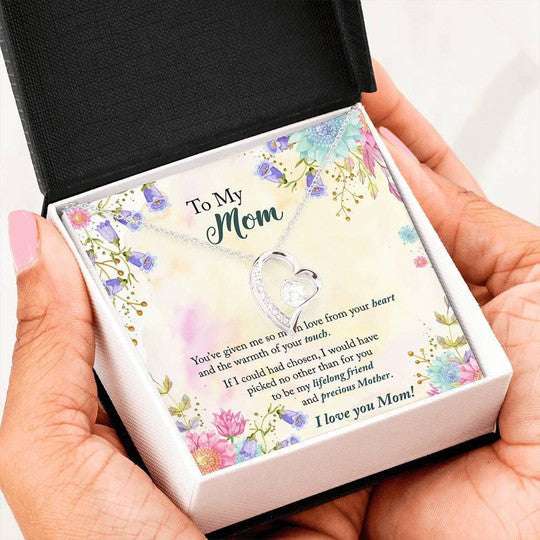 Mom Necklace, You Given Me So Much Love Forever Love Necklace For Mom Gifts for Mother (Mom) Rakva