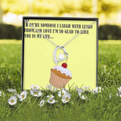 Mom Necklace, You’Re The Reason Of My Happiness Forever Love Necklace For Mom Gifts for Mother (Mom) Rakva