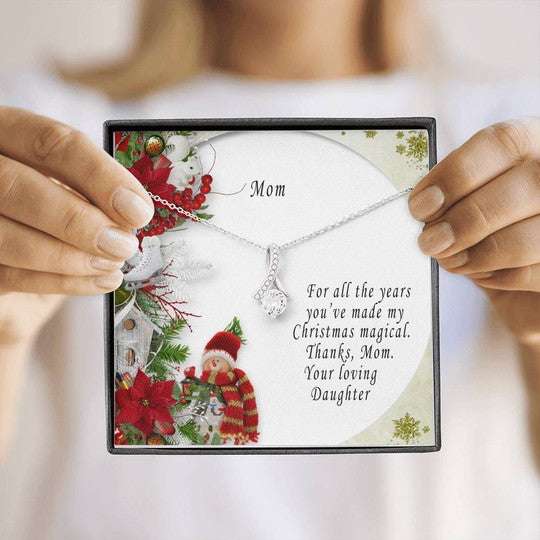 Mom Necklace, You’Ve Made My Christmas Magical Alluring Beauty Necklace For Mom Gifts for Mother (Mom) Rakva