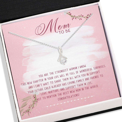 Mom To Be Necklace, Alluring Beauty Necklace “ Mom To Be Future Mom Necklace Gifts For Mom To Be (Future Mom) Rakva