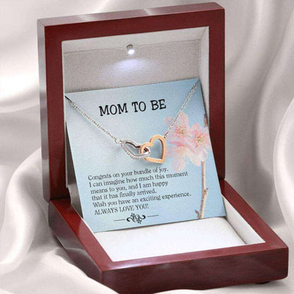 Mom To Be Necklace, Mom To Be Gift, Pregnant Necklace For Daughter, Gift For Pregnant Sister, Pregnancy Necklace Gift Gifts For Daughter Rakva