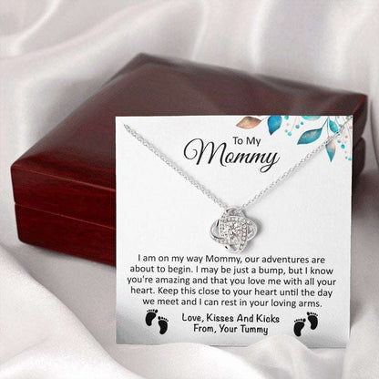 Mommy Necklace, Mommy To Be Gift From Bump, New Mom Necklace, Gift From Baby Bump, Mom To Be, Mother’S Day Necklace For Expecting Mom, Pregnant Wife Gifts For Mom To Be (Future Mom) Rakva