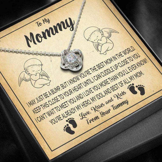 Mommy Necklace, Mothers Day Necklace New Mommy Necklace, Gift For Expecting Mom Gifts For Mom To Be (Future Mom) Rakva