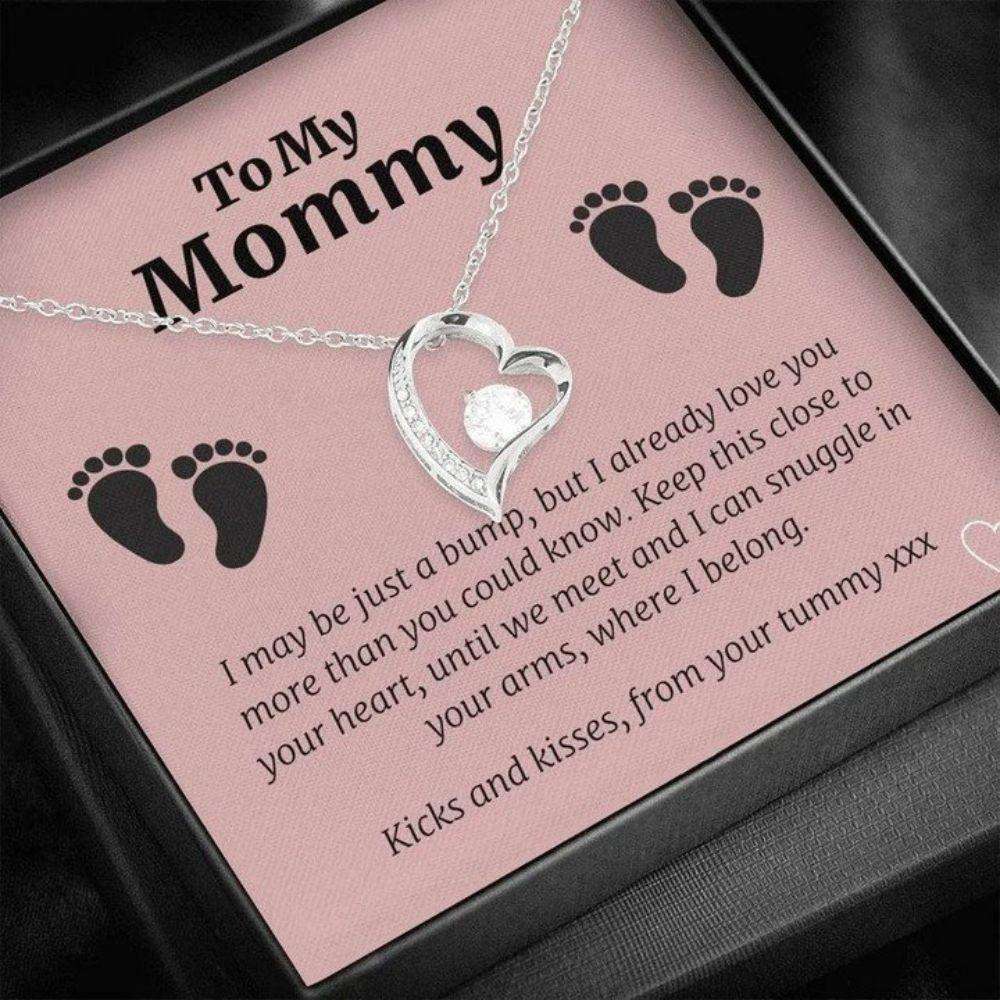 Mommy Necklace, New Mom, Gender Reveal Ideas, Pregnancy,, Expecting Mom Gift, New Mommy Necklace, Mothers Day Necklace Gifts For Mom To Be (Future Mom) Rakva