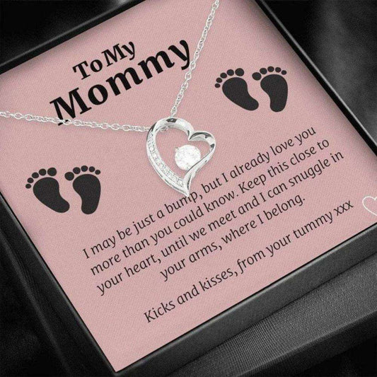 Mommy Necklace, New Mom, Gender Reveal Ideas, Pregnancy,, Expecting Mom Gift, New Mommy Necklace, Mothers Day Necklace Gifts For Mom To Be (Future Mom) Rakva