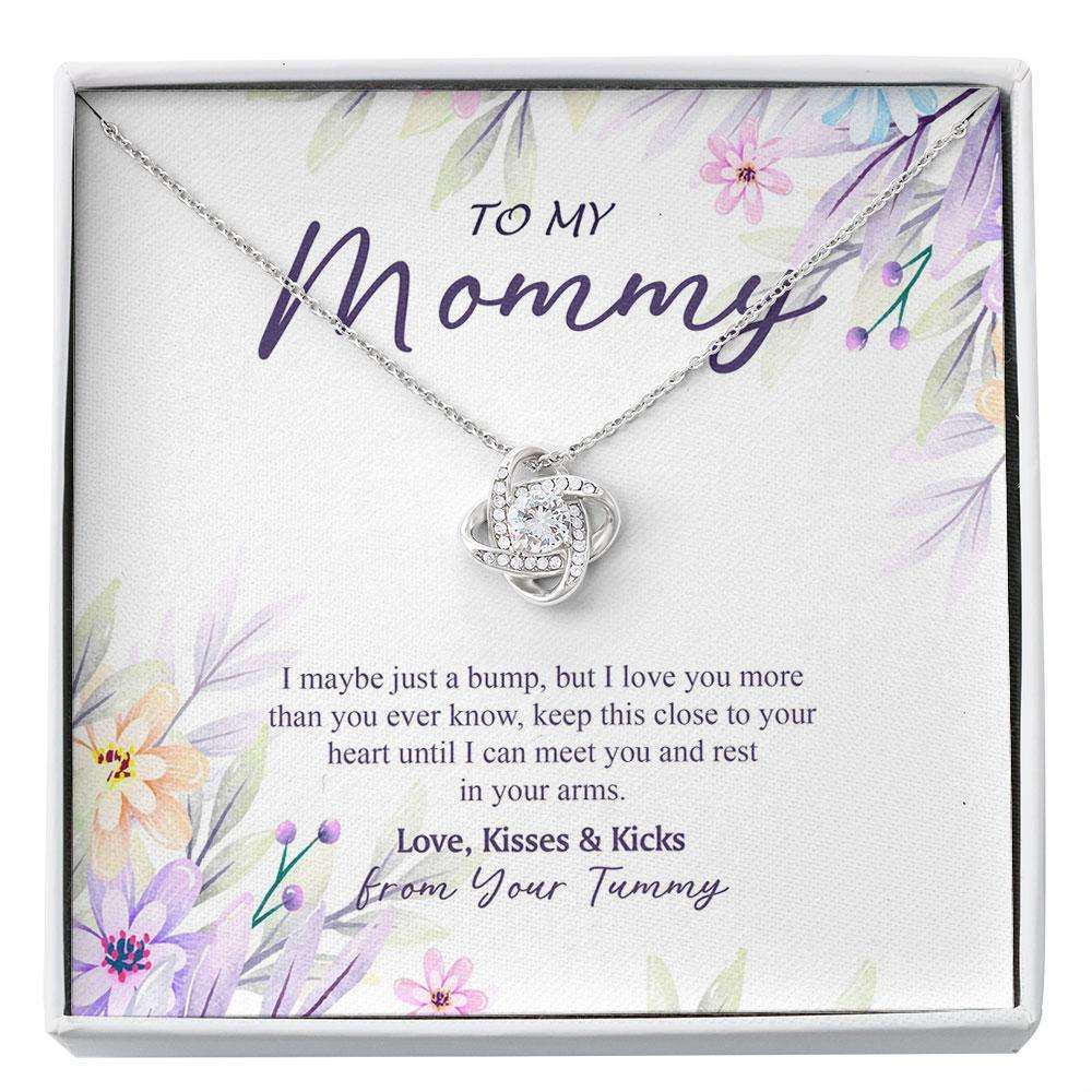 Mommy Necklace, New Mom Gift, New Mommy Gift For First Mother’S Day, Pregnancy Gift For First Time Mommy, Gift For New Mom Custom Necklace Gifts For Mom To Be (Future Mom) Rakva