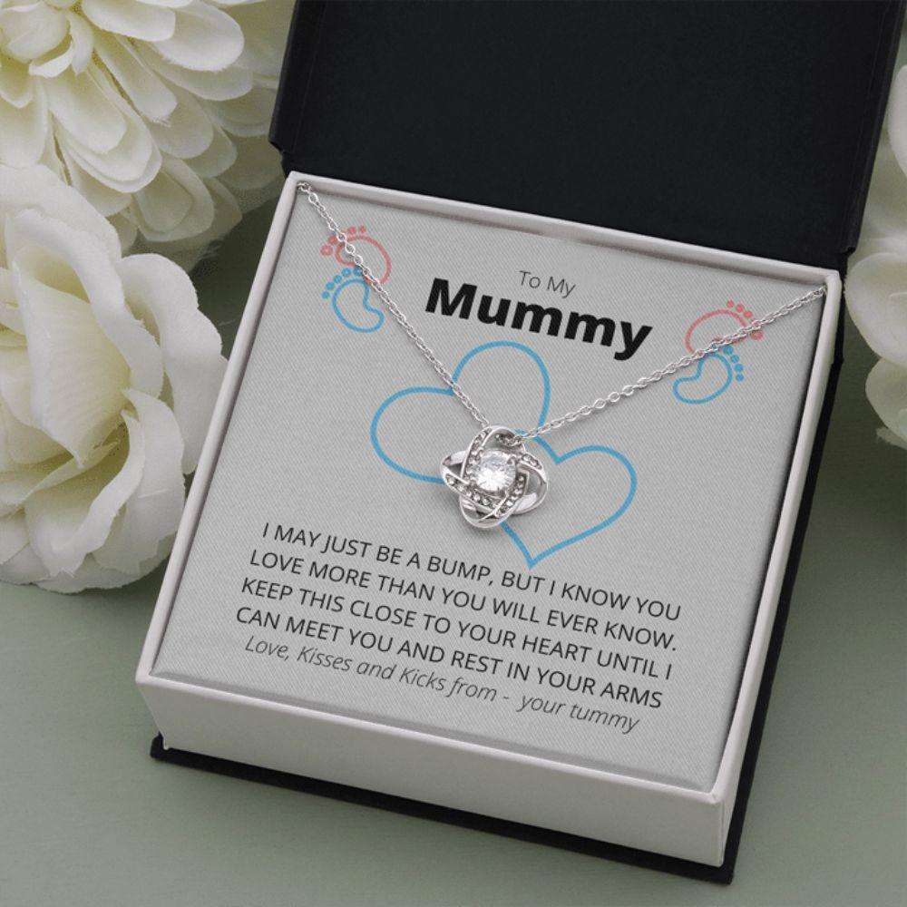 Mommy Necklace, New Mum Necklace, Pregnant Wife Gift, New Mum Gift, First Time Mum Necklace, Mum To Be Necklace, Pregnancy New Baby Gifts For Mom To Be (Future Mom) Rakva