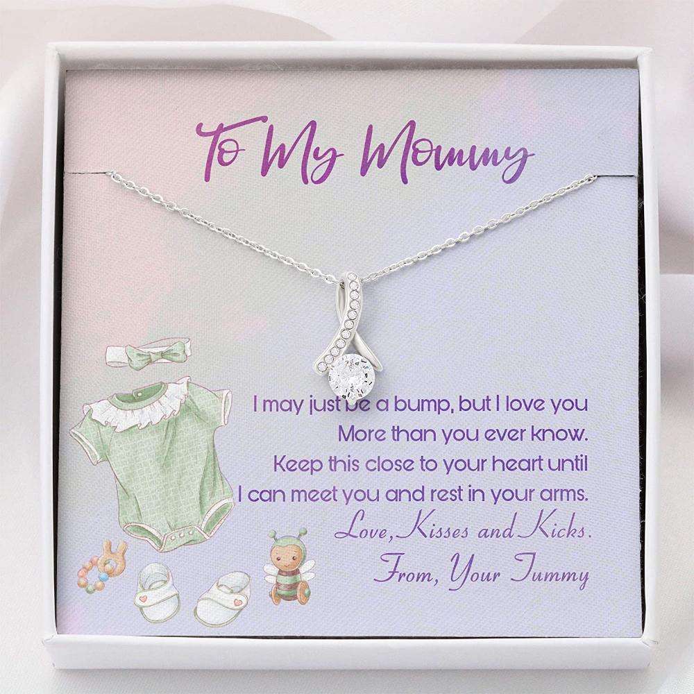 Mommy Necklace “ To My Mommy Gift Box Gift For Pregnant Mom Gifts For Mom To Be (Future Mom) Rakva