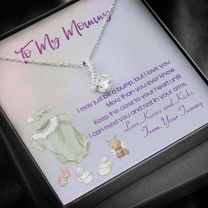 Mommy Necklace “ To My Mommy Gift Box Gift For Pregnant Mom Gifts For Mom To Be (Future Mom) Rakva