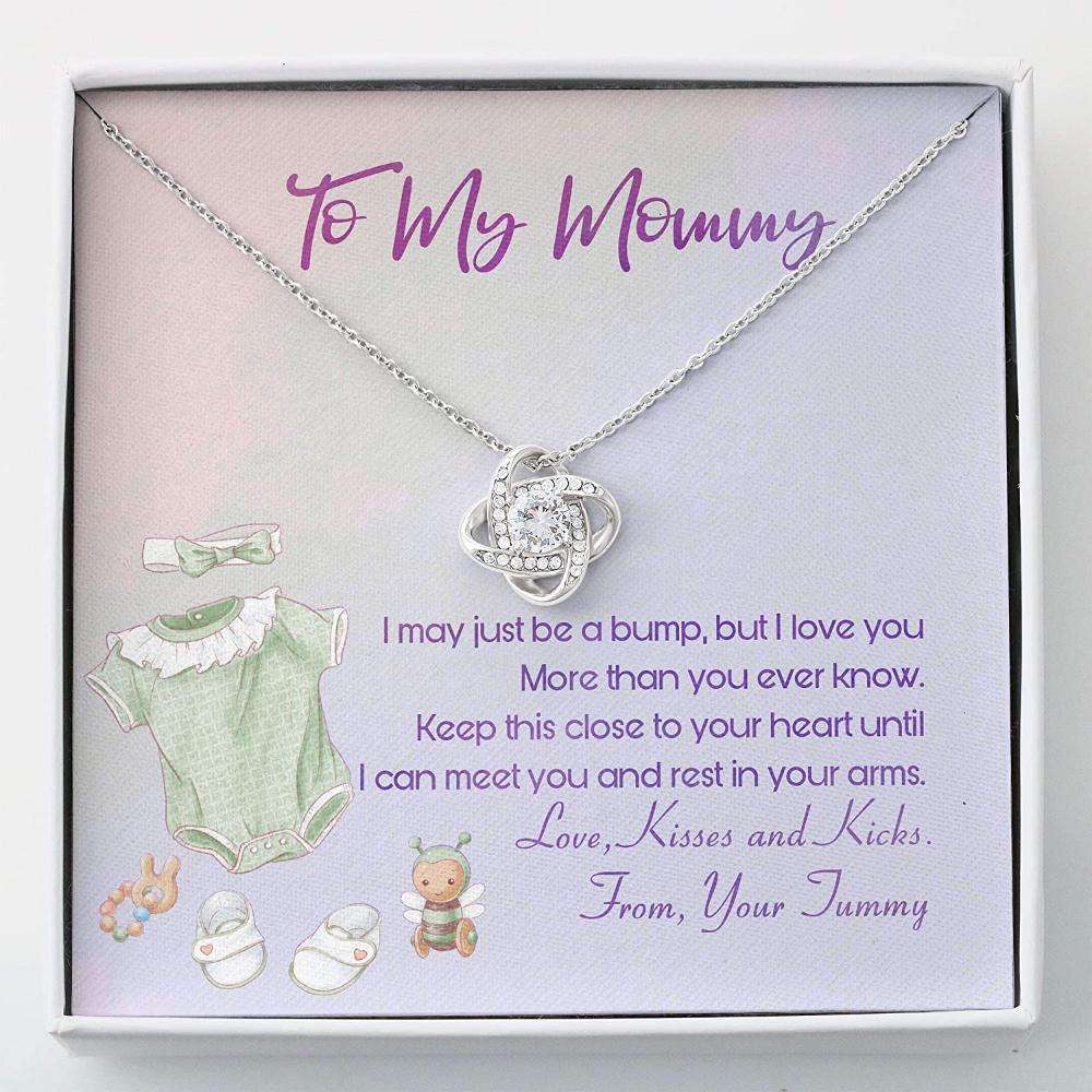 Mommy Necklace “ To My Mommy Gift For Pregnant Mom Mother Gifts For Mom To Be (Future Mom) Rakva