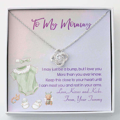 Mommy Necklace “ To My Mommy Gift For Pregnant Mom Mother Gifts For Mom To Be (Future Mom) Rakva