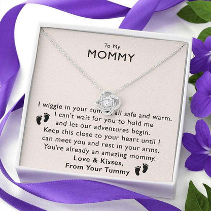 Mommy Necklace, To My Mommy Necklace, Gift For Mom To Be Necklace, Gift For First Time Mom, Expecting Mother Necklace, New Mom Necklace Gift Gifts For Mom To Be (Future Mom) Rakva