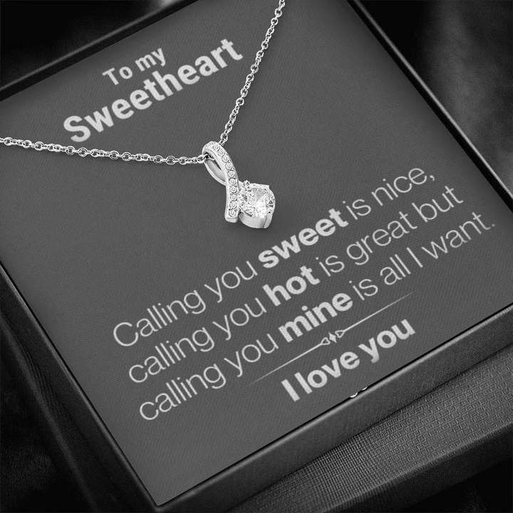 Most Romantic Gift For Love - 925 Sterling Silver Pendant With Message Card For Karwa Chauth Rakva