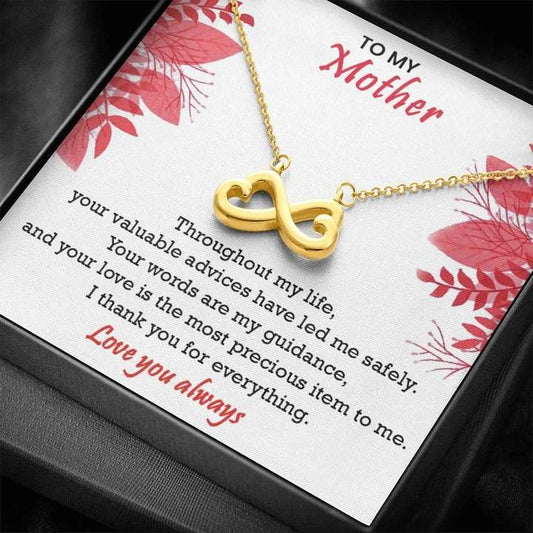 Most Thoughtful Gift For Mother - 925 Sterling Silver Pendant With Message Card Gifts for Mother (Mom) Rakva