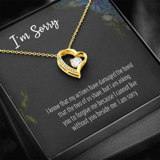 Most Thoughtful Sorry Gift For Her - 925 Sterling Silver Pendant | Apology Present For Karwa Chauth Rakva