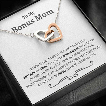 Mother-In-Law Necklace, Bonus Mom Gift, Gift For Mother In Law, Mother-In-Law Birthday, Mother In Law Charm, Gift, Mother In Law To Be Gifts for Mother (Mom) Rakva