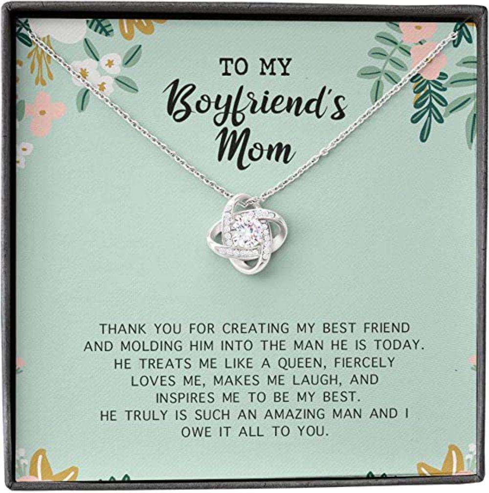 Mother-In-Law Necklace, Boyfriend’S Mom Necklace, Presents For Mother Gifts, Thank Queen Owe Gifts for Mother (Mom) Rakva