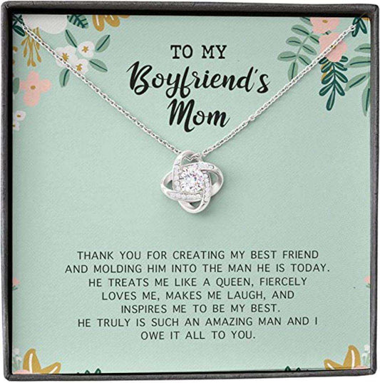 Mother-In-Law Necklace, Boyfriend’S Mom Necklace, Presents For Mother Gifts, Thank Queen Owe Gifts for Mother (Mom) Rakva