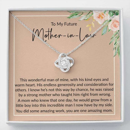 Mother-In-Law Necklace, Future Mother In Law Gift From Son In Law, Birthday Necklace For Mother-In-Law From Son-In-Law Gifts for Mother In Law Rakva