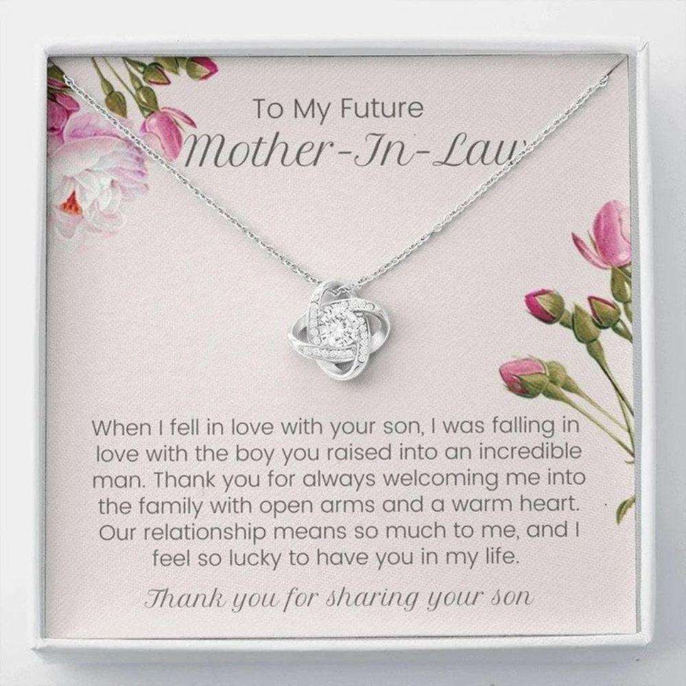 Mother-In-Law Necklace, Future Mother In Law, Mother In Law Gift, Mother Of The Groom Necklace, Mother Of The Bride Necklace Gifts for Mother In Law Rakva