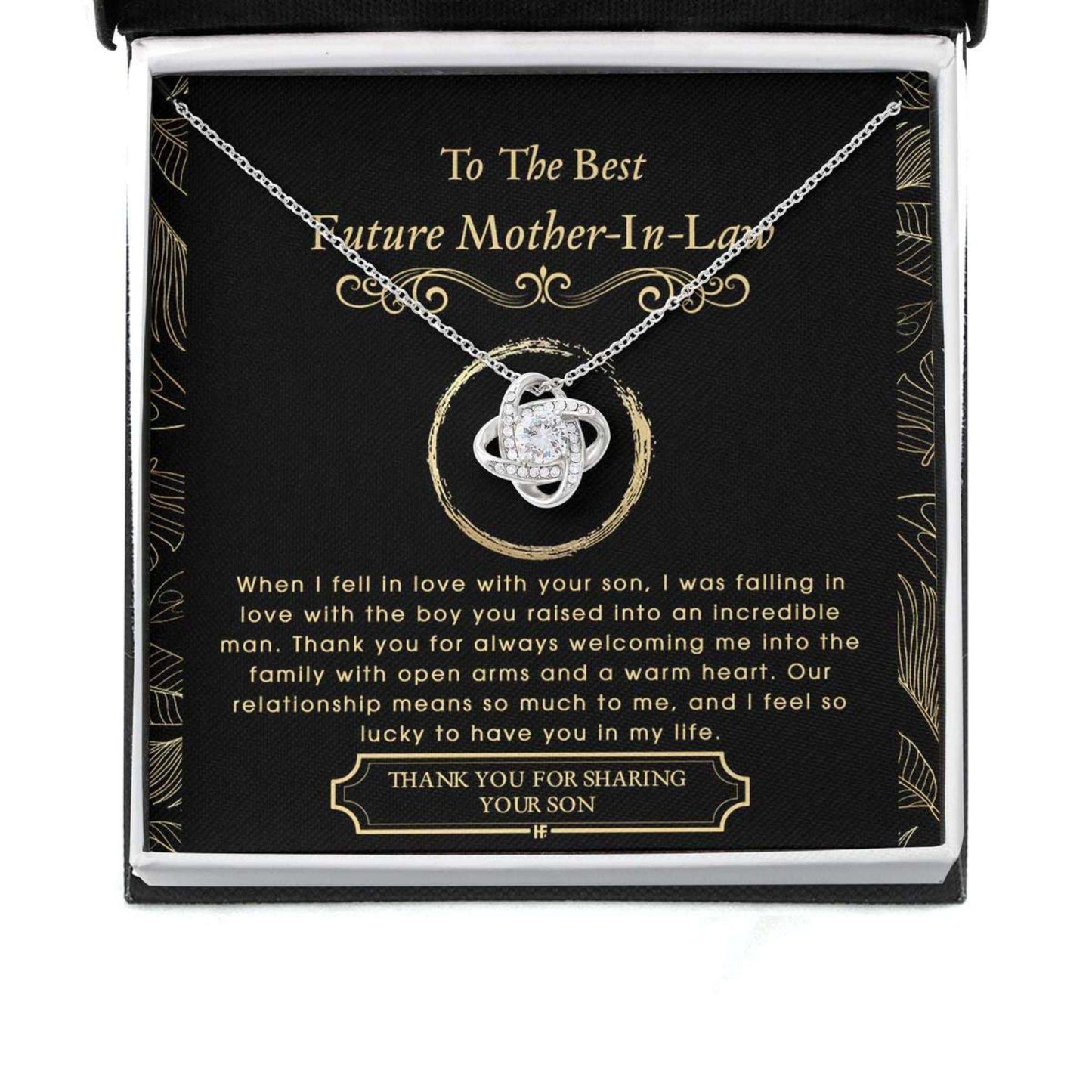 Mother-In-Law Necklace, Future Mother In Law Necklace: Gift For Mother’S Day From Daughter Gifts For Daughter Rakva