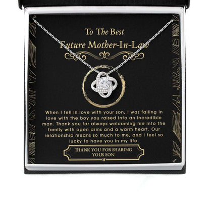 Mother-In-Law Necklace, Future Mother In Law Necklace: Gift For Mother’S Day From Daughter Gifts For Daughter Rakva