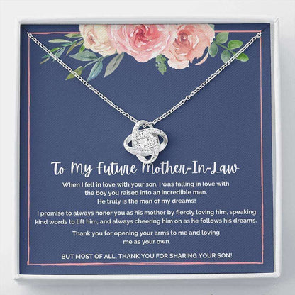 Mother-In-Law Necklace, Future Mother In Law Necklacemother Of The Groom Necklace Wedding Gift Gifts for Mother (Mom) Rakva