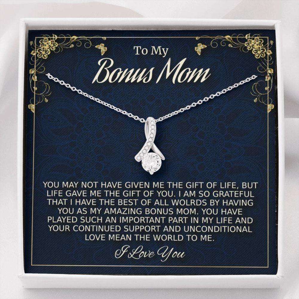 Mother-In-Law Necklace, Gift For Bonus Mom, Necklace For Mother In Law, Stepmom Gift Gifts for Mother (Mom) Rakva