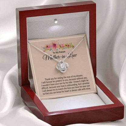 Mother-In-Law Necklace, Gift For Future Mother-In-Law, To My Future Mother In Law Gift For Christmas, Gift For Boyfriend’S Mom Gifts for Mother In Law Rakva